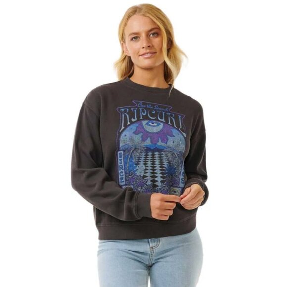 Rip Curl Slow Down Relaxed Crew NWT - Picture 1 of 4